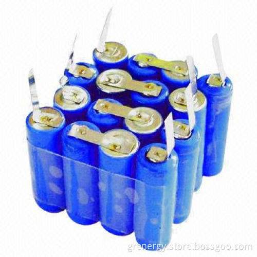 12.8V/6,000mAh LiFePO4 Battery Pack 4S4P w/ 18650 Cell, UL/CE/RoHS Listed, for Solar, Lighting